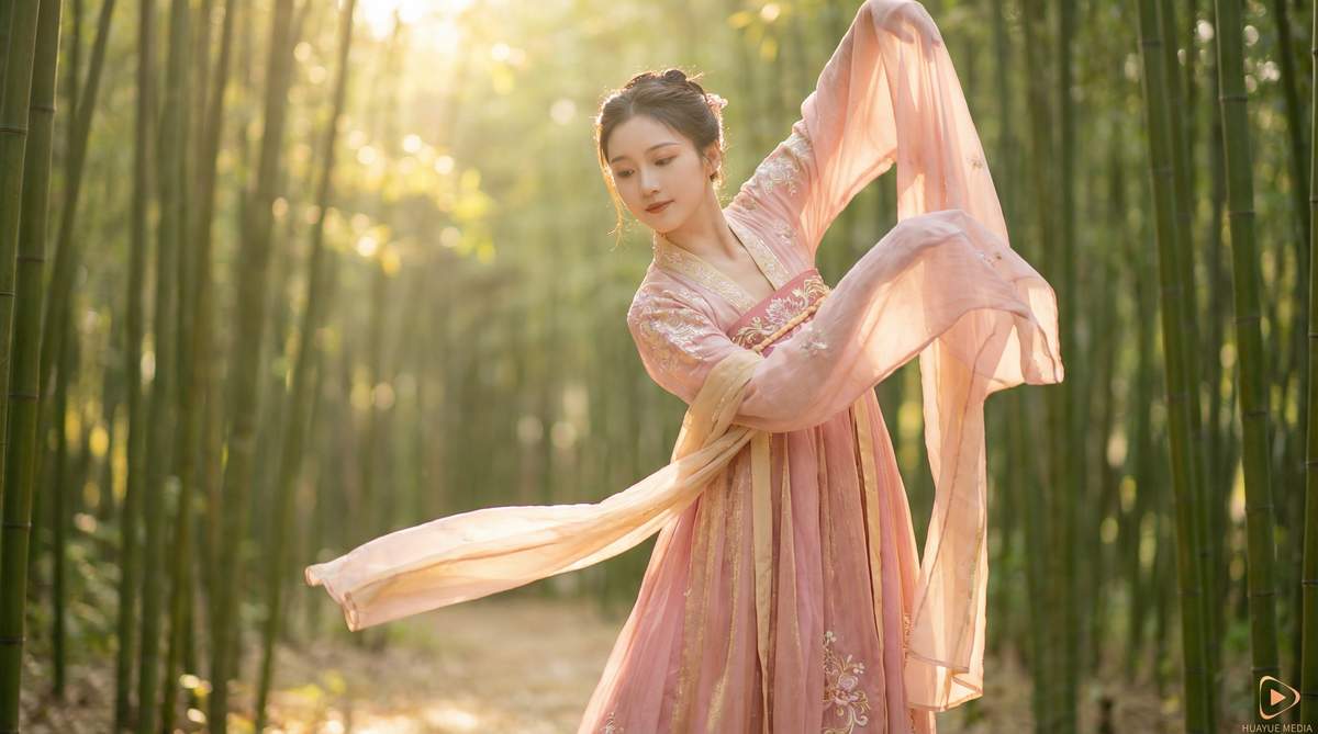 校花古风写真拍摄